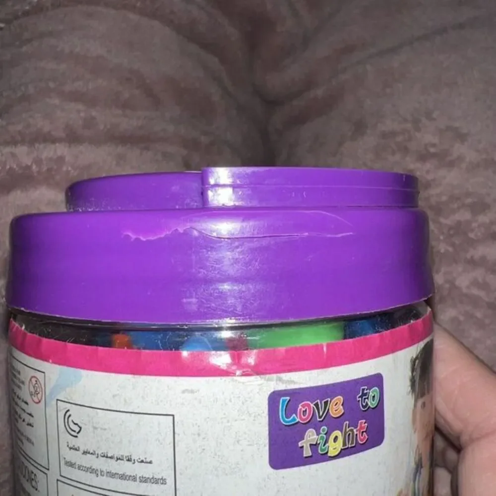 Multi-Color Interlocking Beads Assorted Sizes & Colors Create Assemble Kids‎